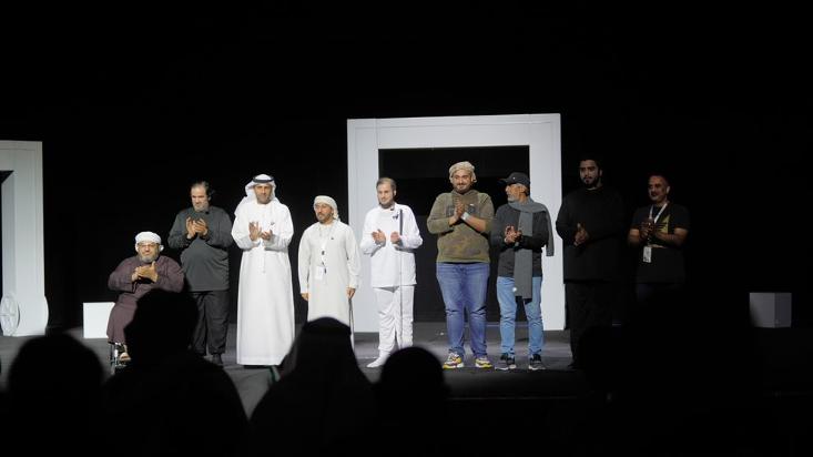 صورة لفريق مسرحية الإمارات العربية المتحدة 